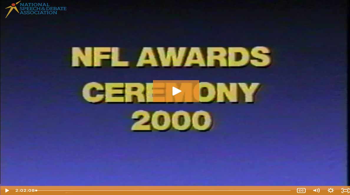 2000 Nationals Awards Ceremonies