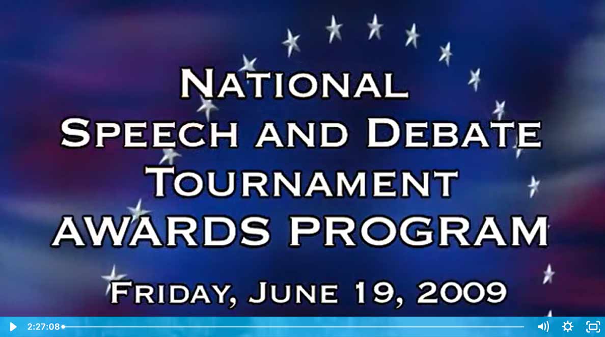 2009 Nationals Awards Ceremonies