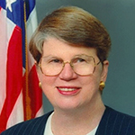 Janet Reno, Attribution: Department of Justice., Public domain, via Wikimedia Commons
