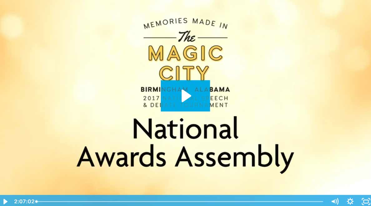 2017 Nationals Awards Ceremonies