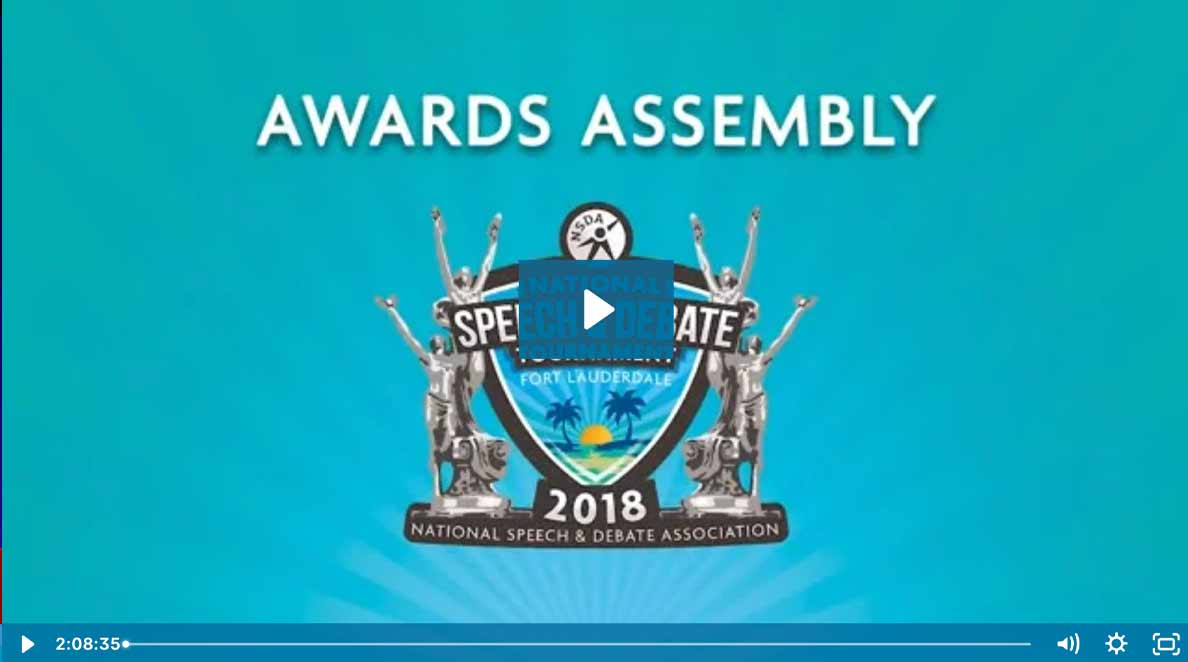 2018 Nationals Awards Ceremonies