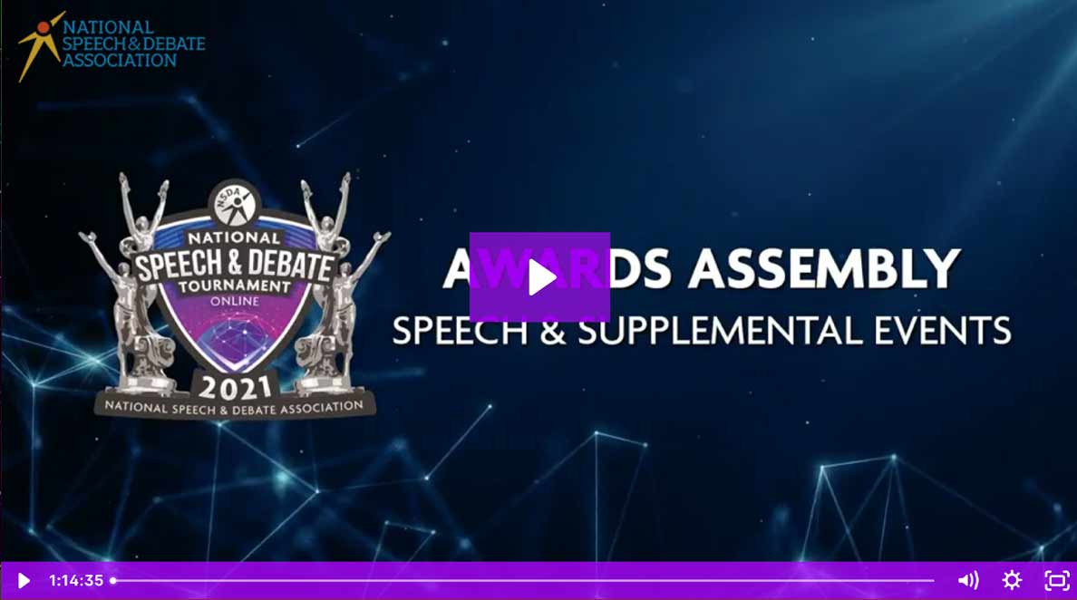 2021 Nationals Awards Ceremonies