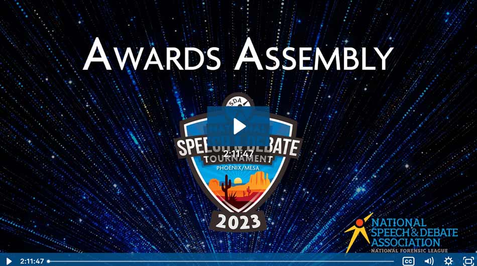 2023 Nationals Awards Ceremonies