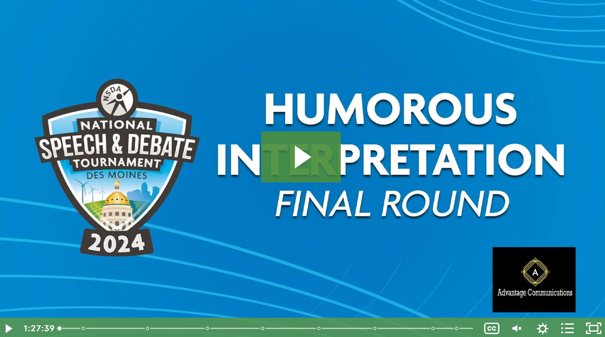 2024 Humorous Interp Final Rounds 2024 Humorous Interp Final Rounds