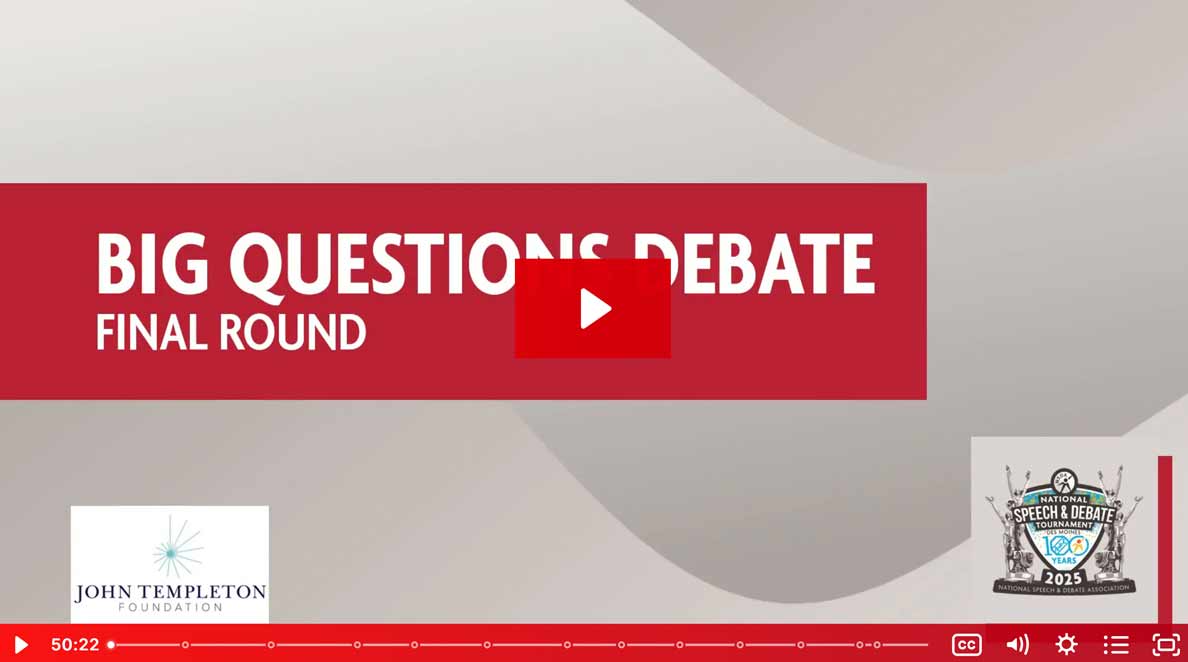 Nationals 2025 Big Questions Finals