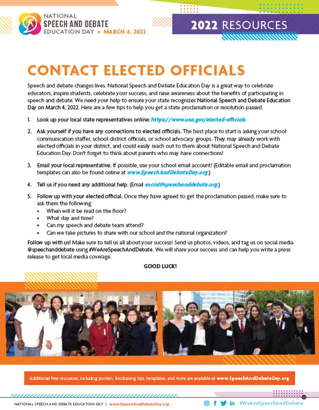 Contact Elected Officials Contact Elected Officials