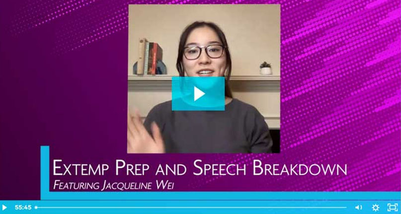 Extemp Speech Breakdown Advanced Extemp Speech Breakdown Advanced