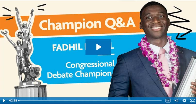Champion Questions and Answers: Fadhil Lawal Champion Questions and Answers: Fadhil Lawal