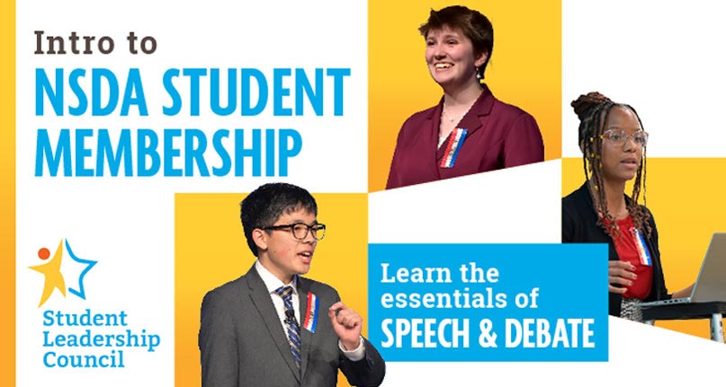 Intro to NSDA Student Membership Intro to NSDA Student Membership