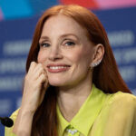 Jessica Chastain, Attribution: Harald Krichel, CC BY-SA 4.0 , via Wikimedia Commons