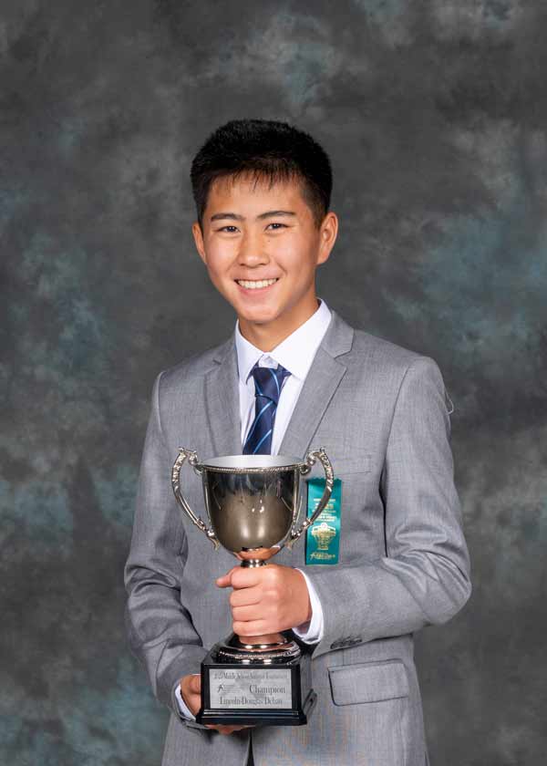 Owen Yin from BASIS Ahwatukee Middle School, AZ<br />
