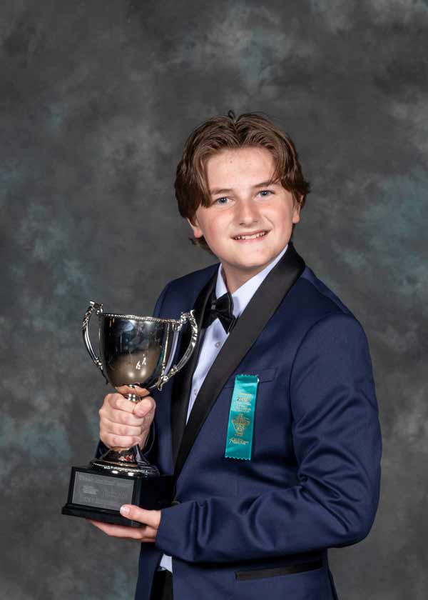 Charlie Strohmeyer from Gutierrez Middle School of Arts and Sciences, TX<br />
