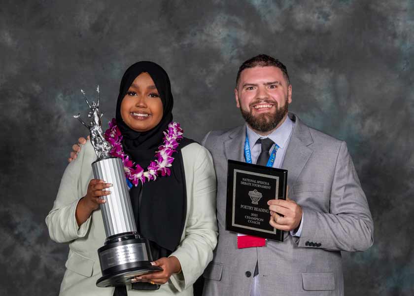 Bushra Mohamed from Shakopee High School, MN<br />
