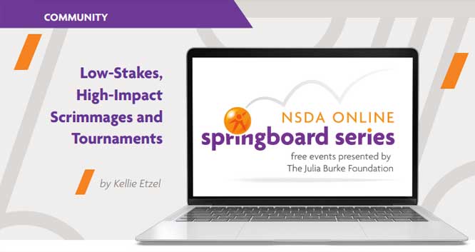 Low-Stakes, High-Impact Scrimmages and Tournaments Low-Stakes, High-Impact Scrimmages and Tournaments