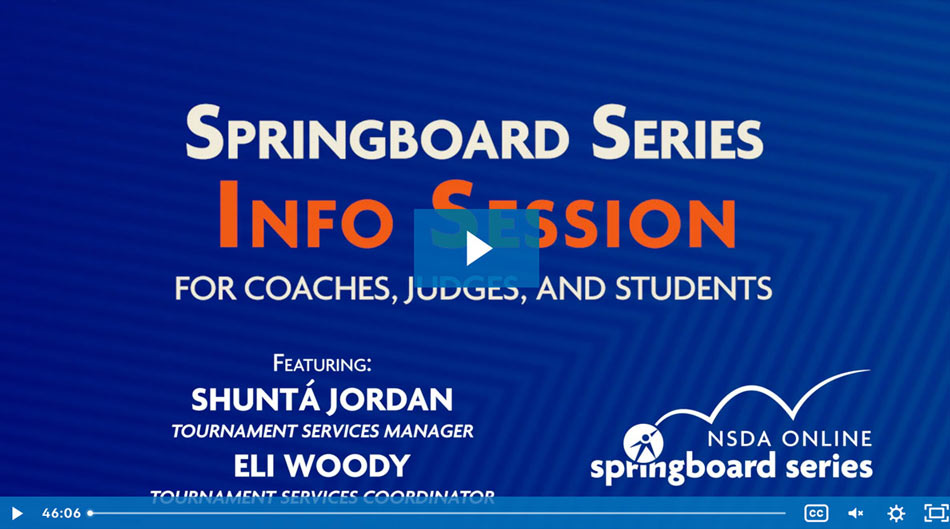 Springboard Info Session Recording Springboard Info Session Recording