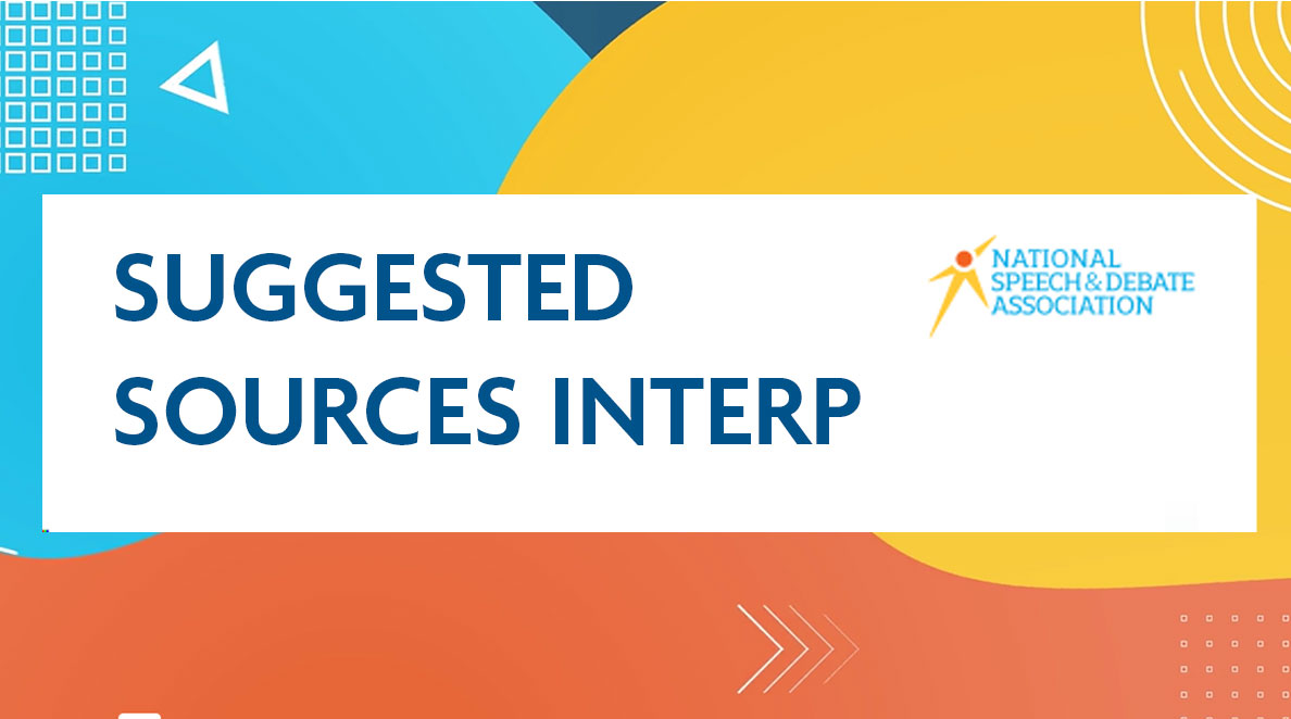 Suggested Sources Interp Suggested Sources Interp