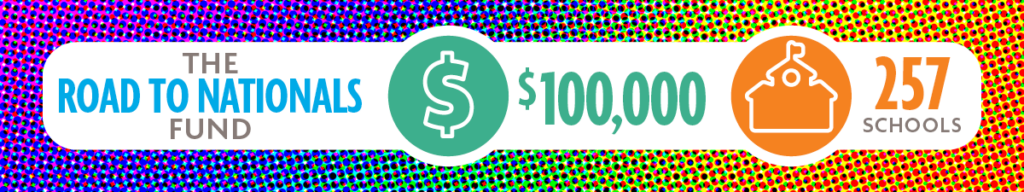 The Road To Nationals Fund: $100,000 - 257 Schools The Road To Nationals Fund: $100,000 - 257 Schools