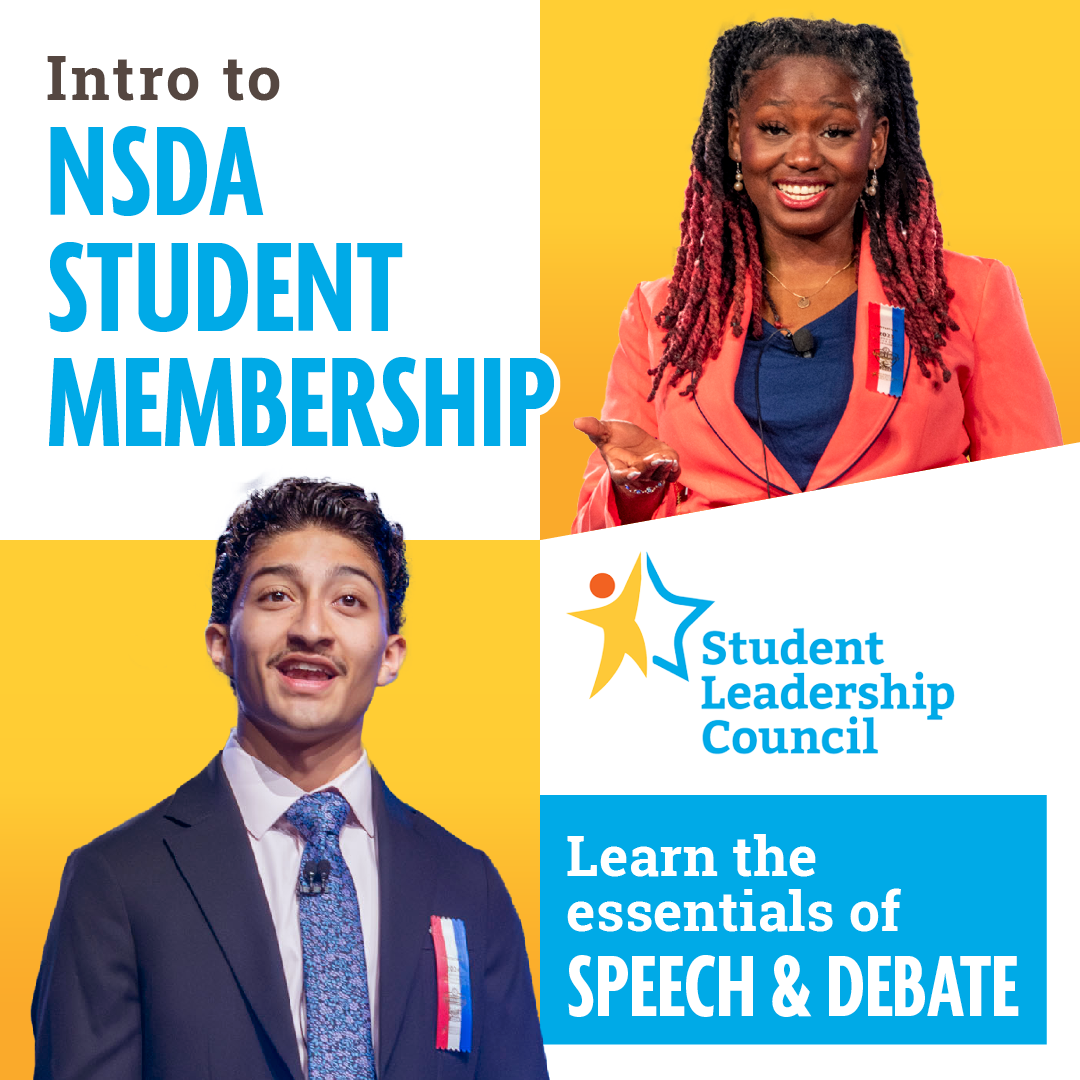 Intro to NSDA Student Membership - Learn the Essentials of Speech & Debate