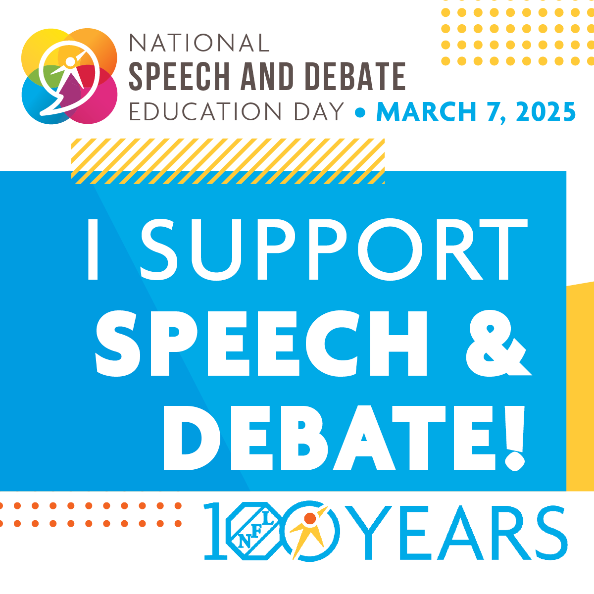 I support Speech & Debate I support Speech & Debate